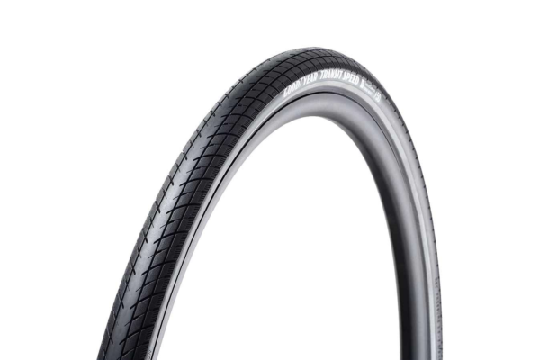 Goodyear, Transit Speed, Tire, 700x50C, Wire, Clincher, Dynamic:Silica4, S3: Shell, 60TPI, Black