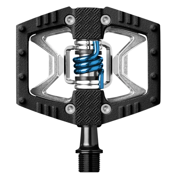 Crankbrothers Doubleshot 2 Black & Raw / Blue Spring