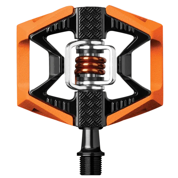 Crankbrothers Doubleshot 2 Orange & Black / Orange Spring - Image 2