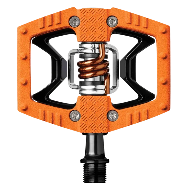 Crankbrothers Doubleshot 2 Orange & Black / Orange Spring