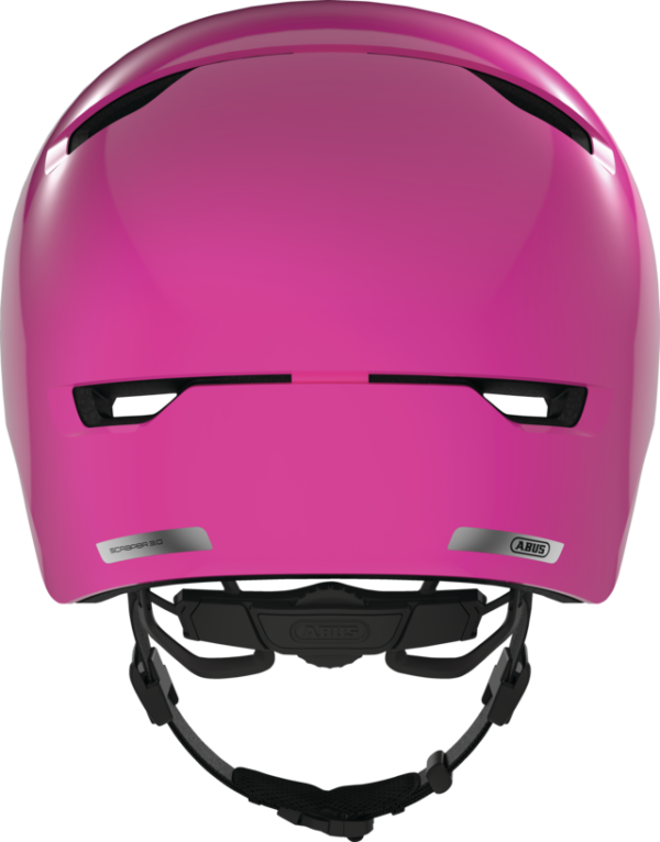 Abus, Scraper Kid 3.0, Helmet Shiny Pink M (54 - 58cm) - Image 3