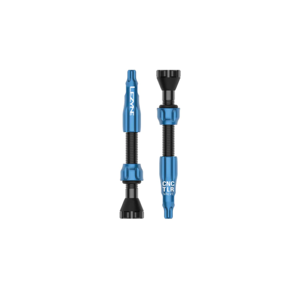 Lezyne, TLR, Tubeless Valve, Presta, 44mm, Blue