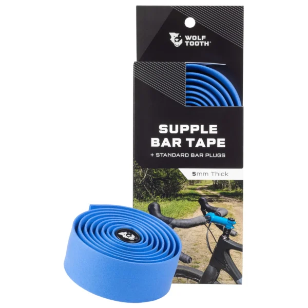 Wolf Tooth components, Supple, Handlebar Tape, Blue