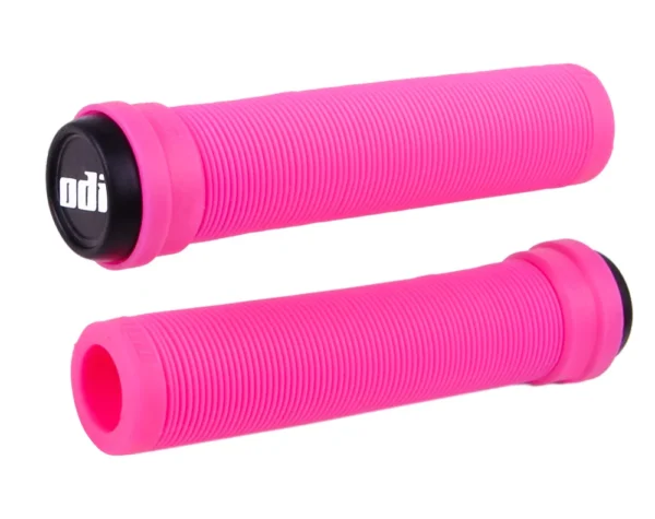 ODI, Soft Longneck Flangeless, Grips, 135mm, Pink