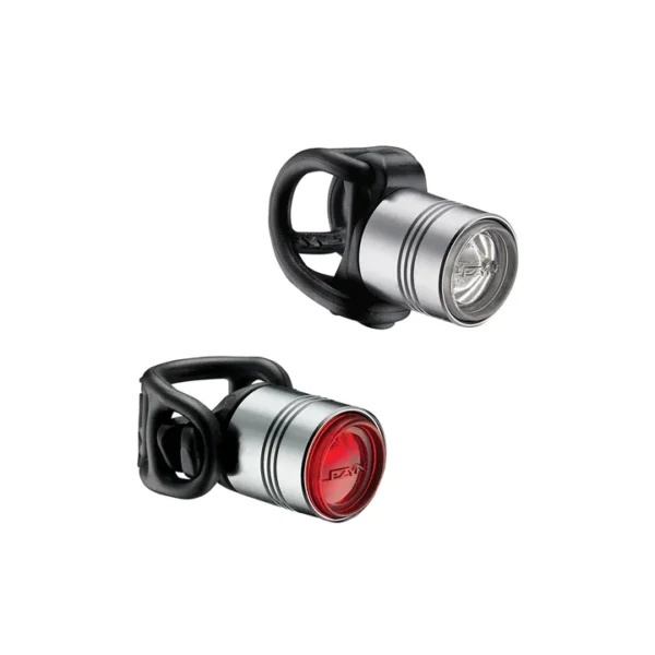 Lezyne, Femto Drive, Light, Set, Silver