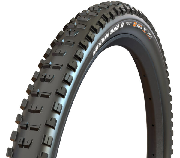 Maxxis Minion DHR II Tire - 27.5 x 2.4, Tubeless, Folding, Black, 3C Maxx Grip, DD, Wide Trail