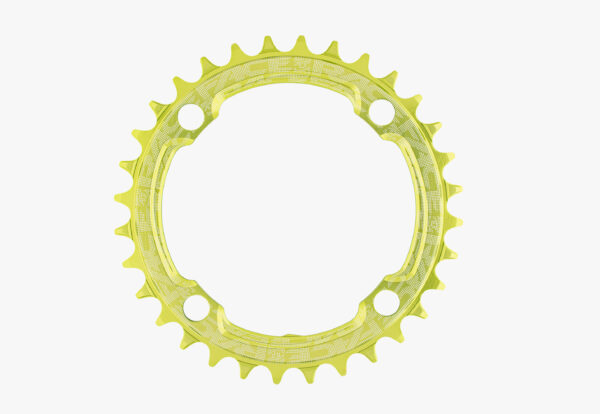 Race Face Chainring, N/W, 104x32, Green, 10-12S