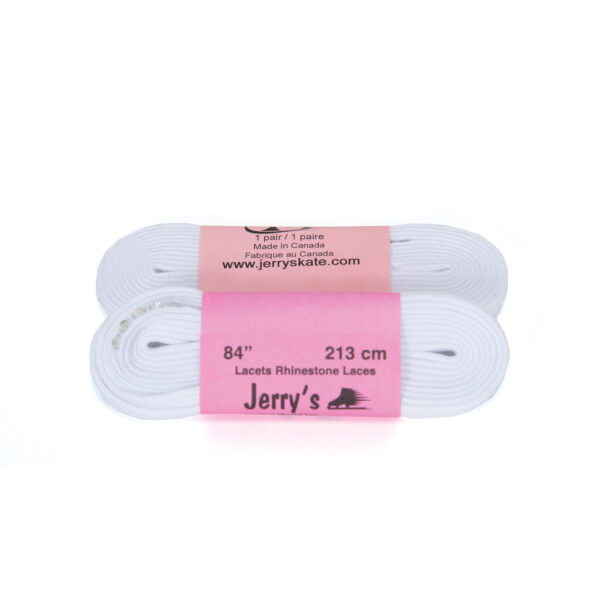 Jerry's White Rhinestone Laces