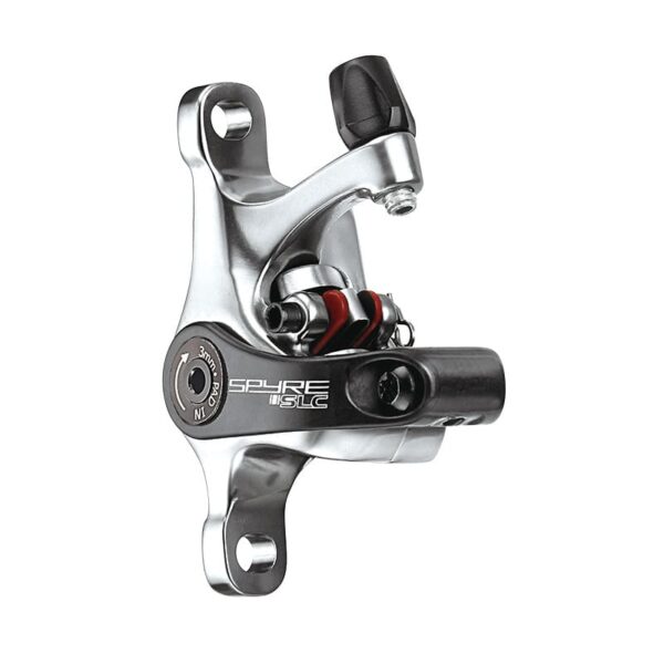 TRP, Spyre SLC, Road Mechanical Disc Brake, Front or Rear, Post mount, 140 or 160mm (not included), 170g, Silver