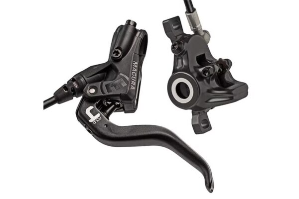 Magura MT4 Disc Brake, Black and Silver, /each (fits Front or Rear, Flip-Flop)