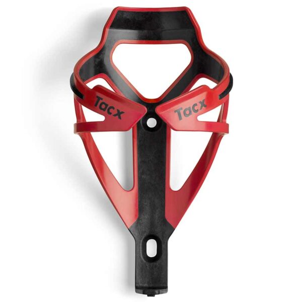 Garmin, Tacx Deva, Bottle Cage, Polyamide / Carbon, Red, 32g