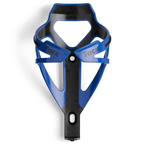 Garmin, Tacx Deva, Bottle Cage, Polyamide / Carbon, Blue, 32g